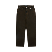 STU Straight Denim Pants Brown