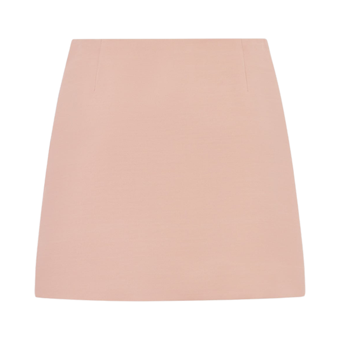 (W) 디올 플레어 미니스커트 핑크 울 실크((W) Dior Flared Miniskirt Pink Wool Silk) - 1