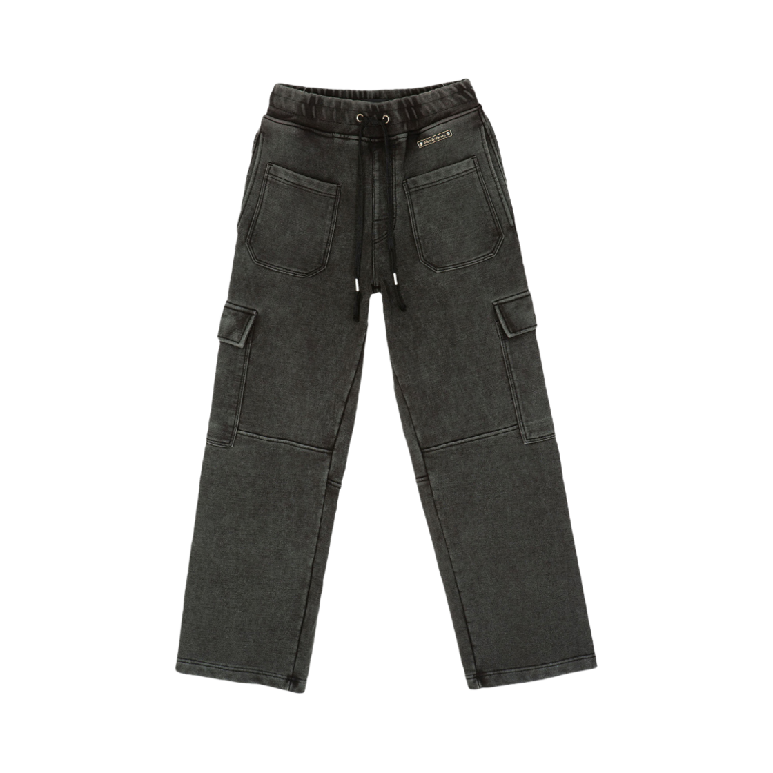 PCS24MXPT002 Peaches Wasted Plate Sweatpants Black