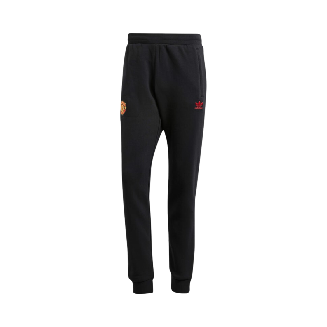 IK8709 Adidas Manchester United Essential Trefoil Pants Black - KR Sizing