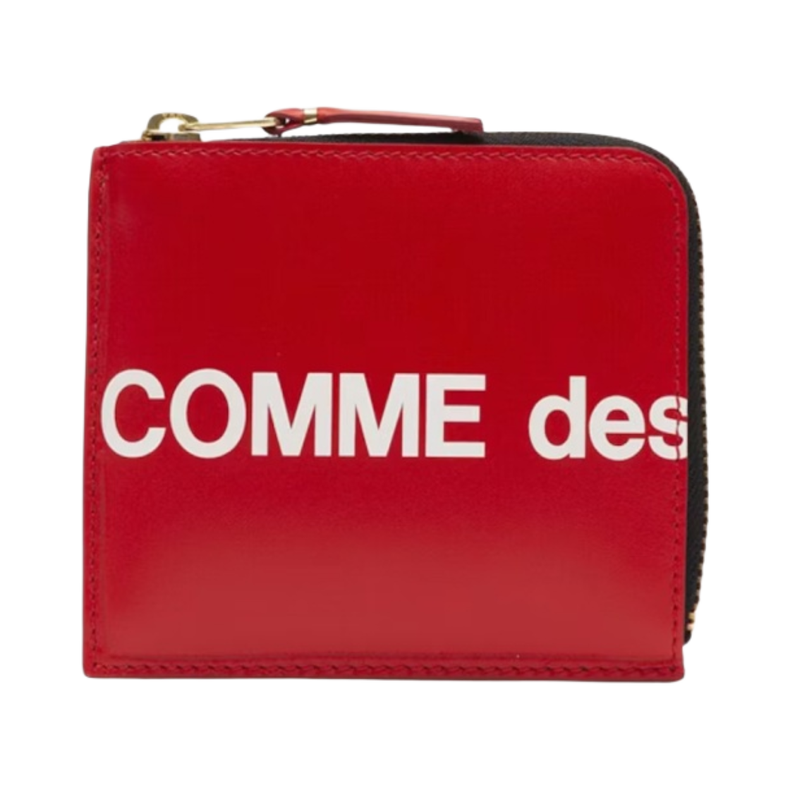 SA3100HL Comme des Garcons SA3100HL Huge Logo Classic Leather Wallet Red