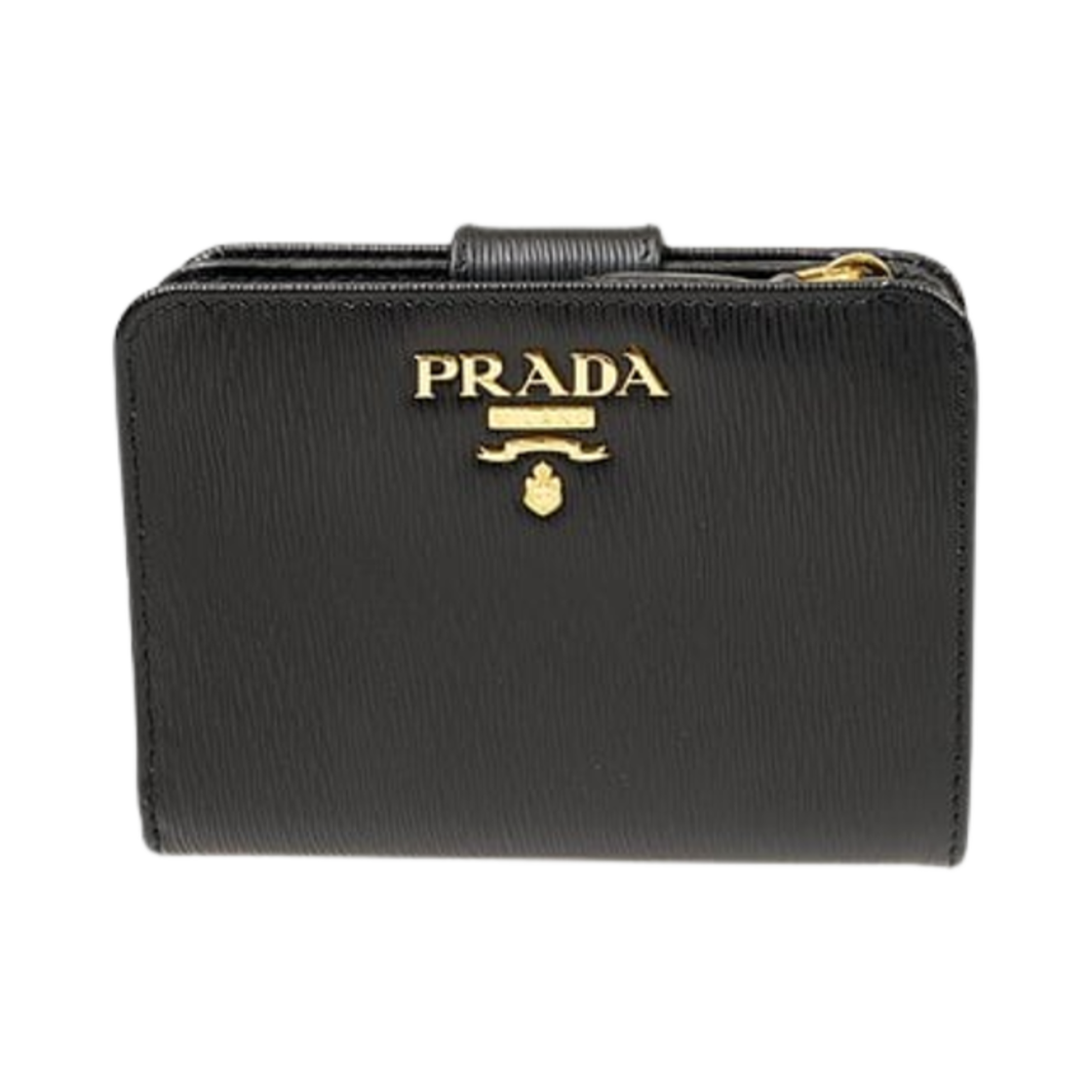 1ML018-2B6P-F0002 Prada Vitello Move Wallet Black