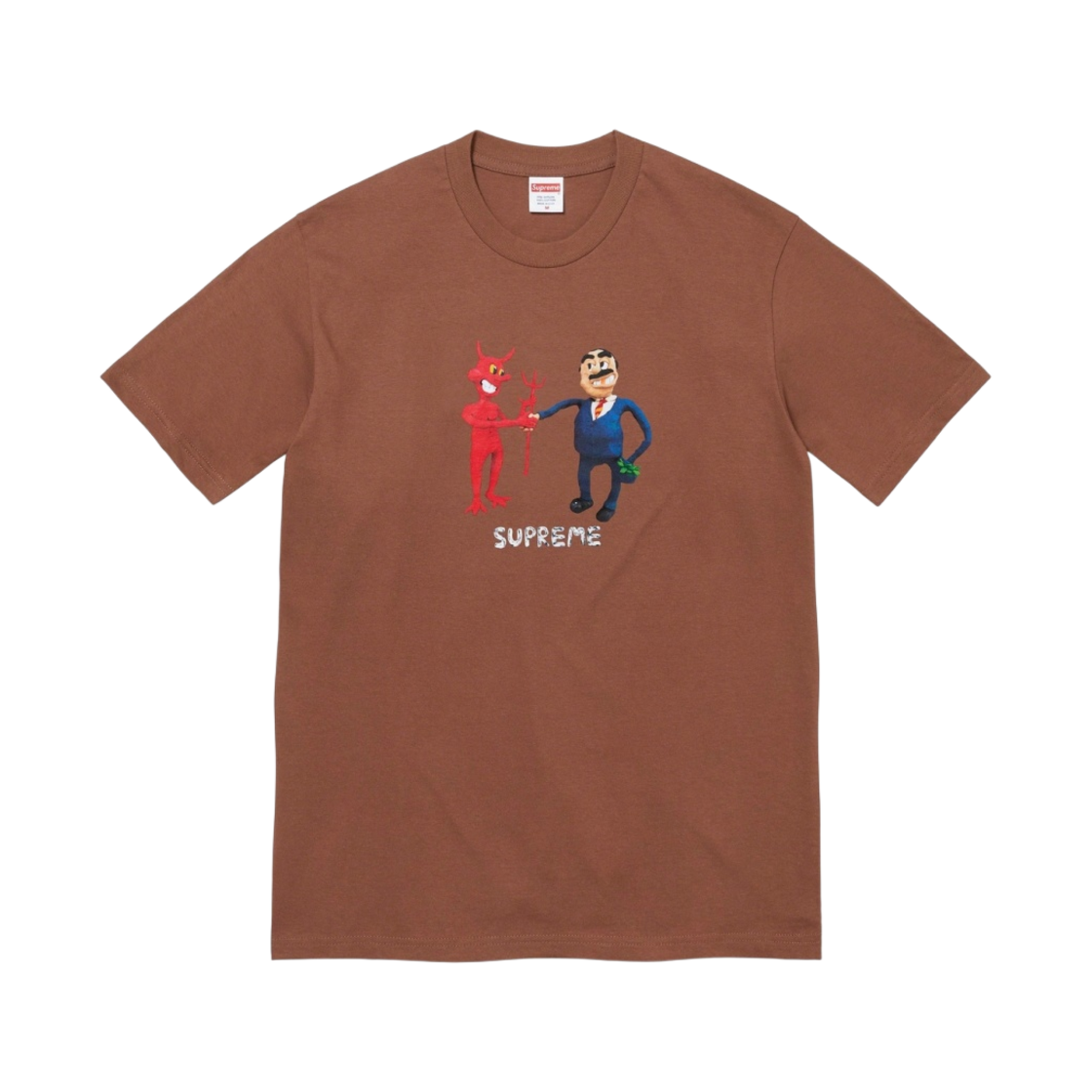 슈프림 비즈니스 티셔츠 브라운 - 23SS(Supreme Business T-Shirt Brown - 23SS) - 1