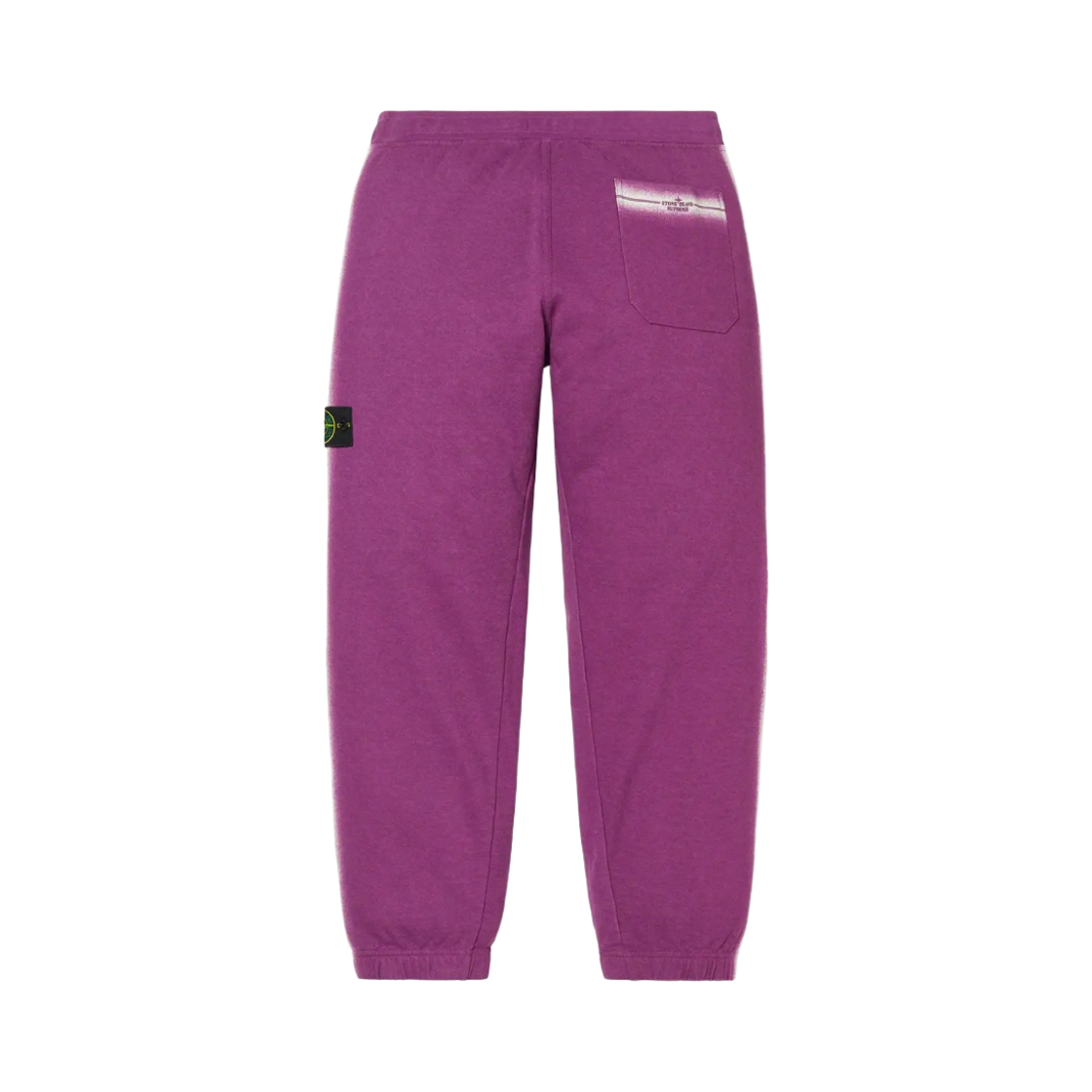 슈프림 x 스톤 아일랜드 스트라이프 스웨트팬츠 퍼플 - 22SS(Supreme x Stone Island Stripe Sweatpants Purple - 22SS) - 3