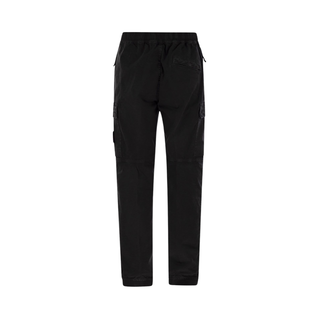스톤 아일랜드 313L1 스트레치 코튼 카고 트라우저 블랙 - 24FW(Stone Island 313L1 Stretch Cotton Cargo Trousers Black - 24FW)
