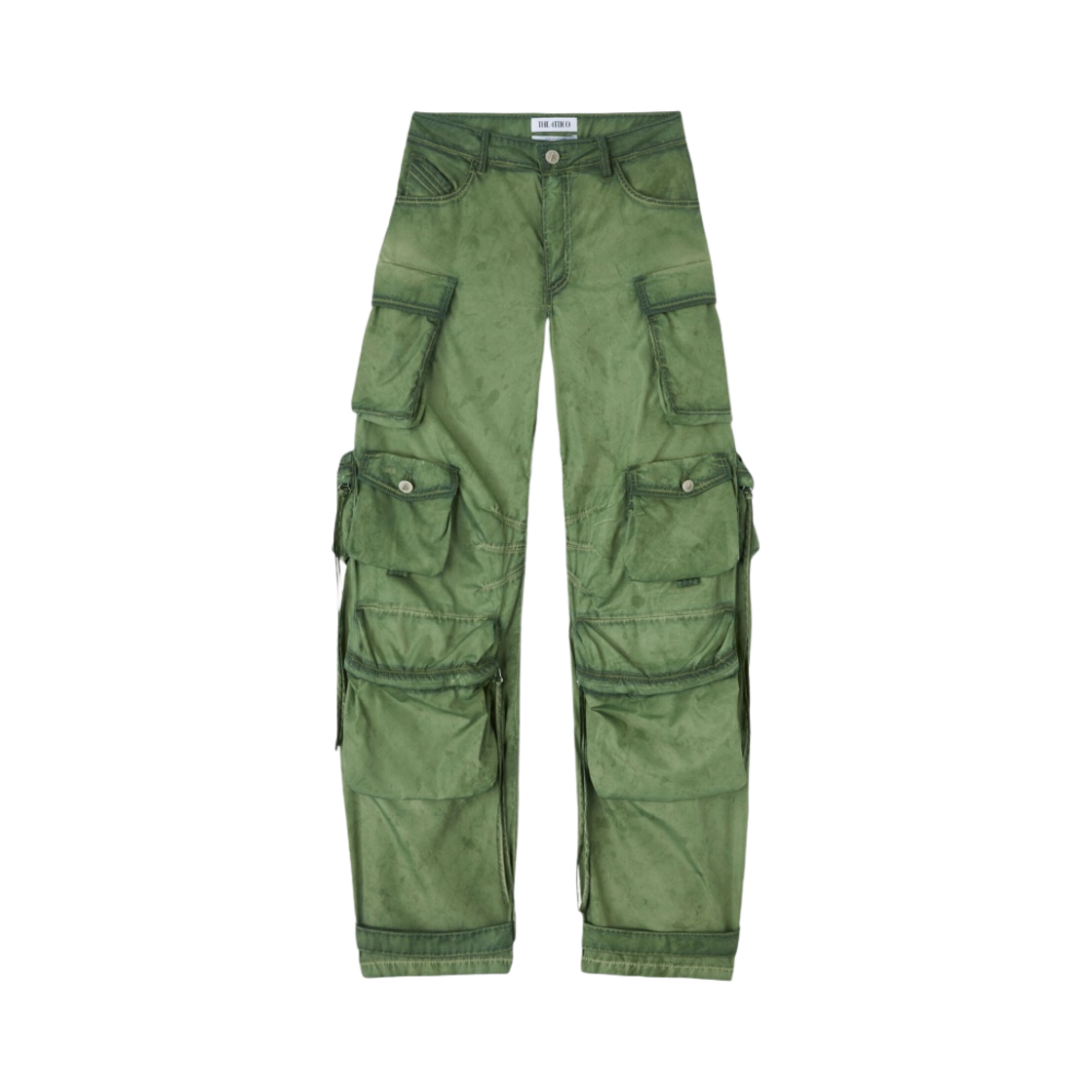 (W) 디 아티코 펀 롱 팬츠 밀리터리 그린((W) The Attico Fern Long Pants Military Green) - 1