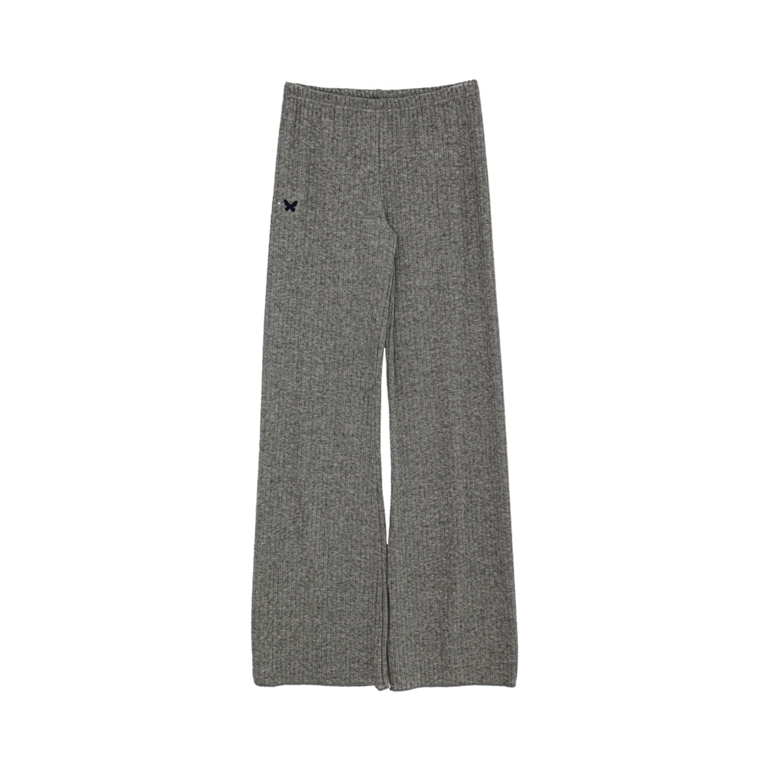 나비버스 나비 니트 팬츠 차콜