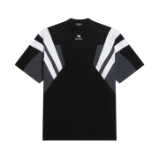 Balenciaga Sporty B Track T-Shirt Black