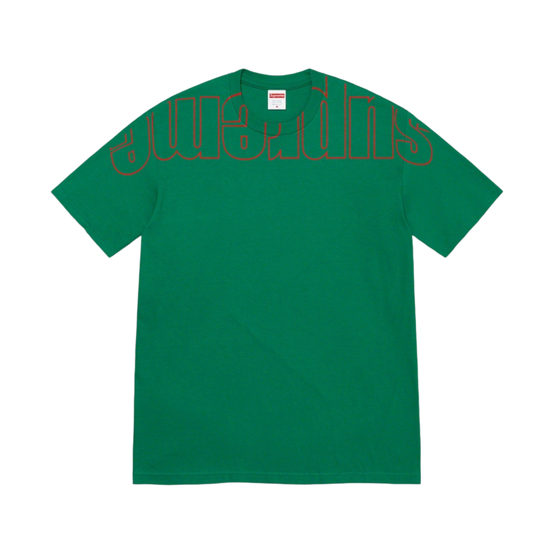 슈프림 업사이드 다운 티셔츠 라이트 파인 - 22FW(Supreme Upside Down T-Shirt Light Pine - 22FW) - 1