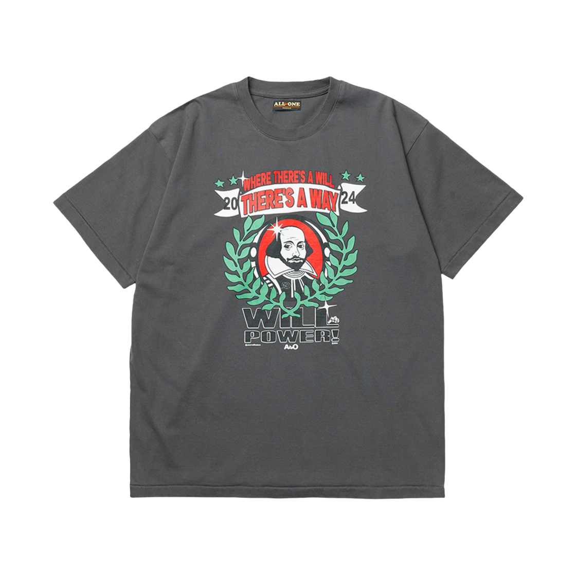 에이비오 파워 티셔츠 더스트 블랙(ABO Power T-Shirt Dust Black)