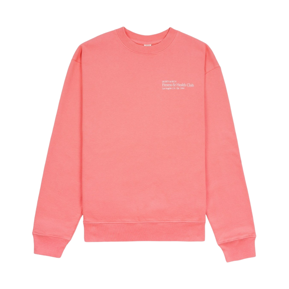 스포티 앤 리치 피트니스 & 헬스 클럽 크루넥 스트로베리(Sporty & Rich Fitness & Health Club Crewneck Strawberry) - 1