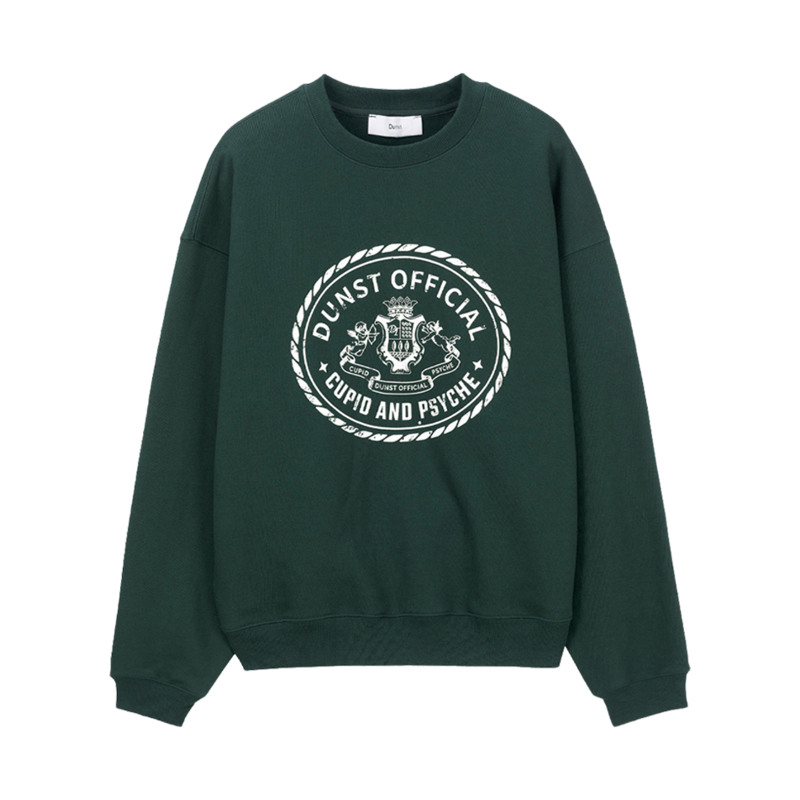 【DUNST】UNISEX CUPID CAMPUS SWEATSHIRT★送料・関税込 던스트 큐피드 캠퍼스 스웨트셔츠 프렌치 네이비 | Dunst | KREAM