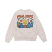 Bigwave Collective Peace Again Sweatshirt Oatmeal Heather