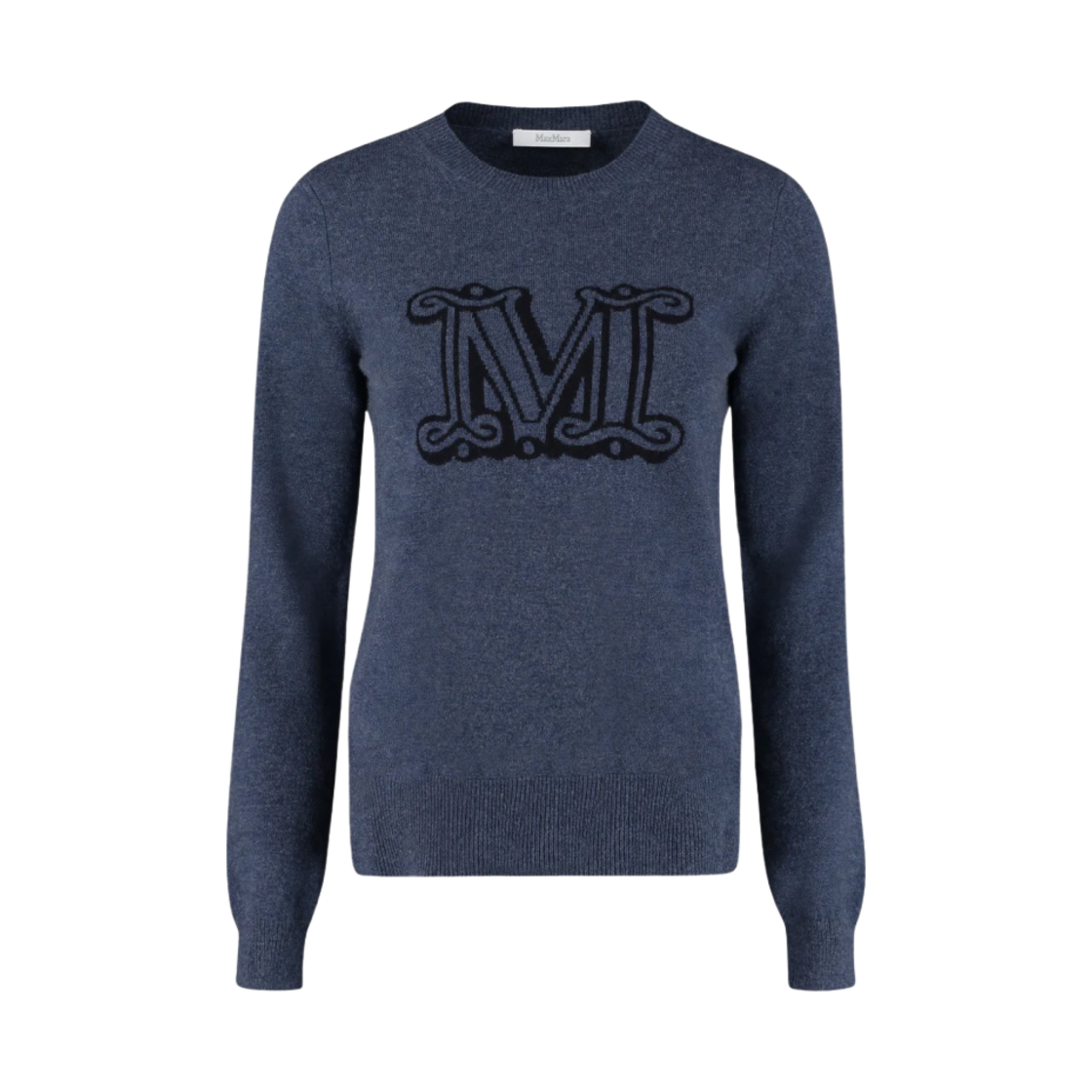 (W) 막스마라 빔바 캐시미어 스웨터 블루((W) Max Mara Bimba Cashmere Sweater Blue) - 1