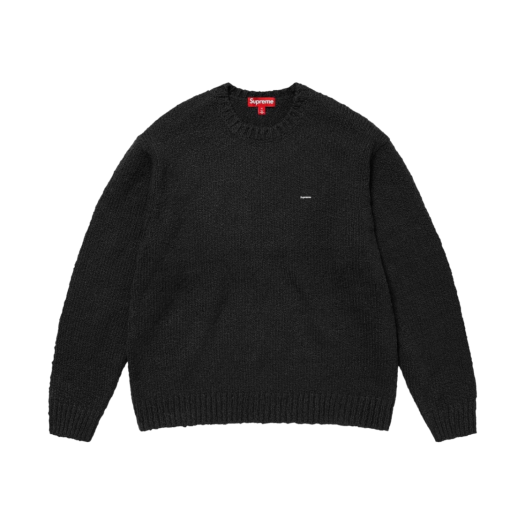 Supreme Flocked Logo Sweater Supreme Flocked Logo Sweater Green