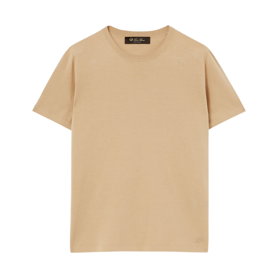 FAM7984-D0R4 (W) Loro Piana Angera Crewneck Knit Pine Nuts