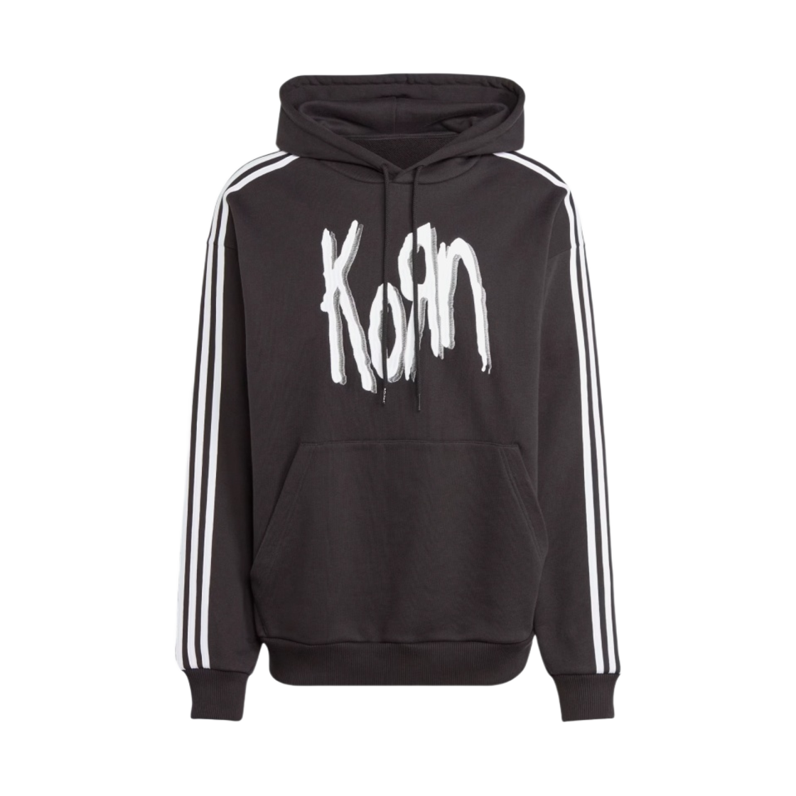 아디다스 x 콘 후드 블랙 - US 사이즈(Adidas x KoRn Hoodie Black - US Sizing) - 1