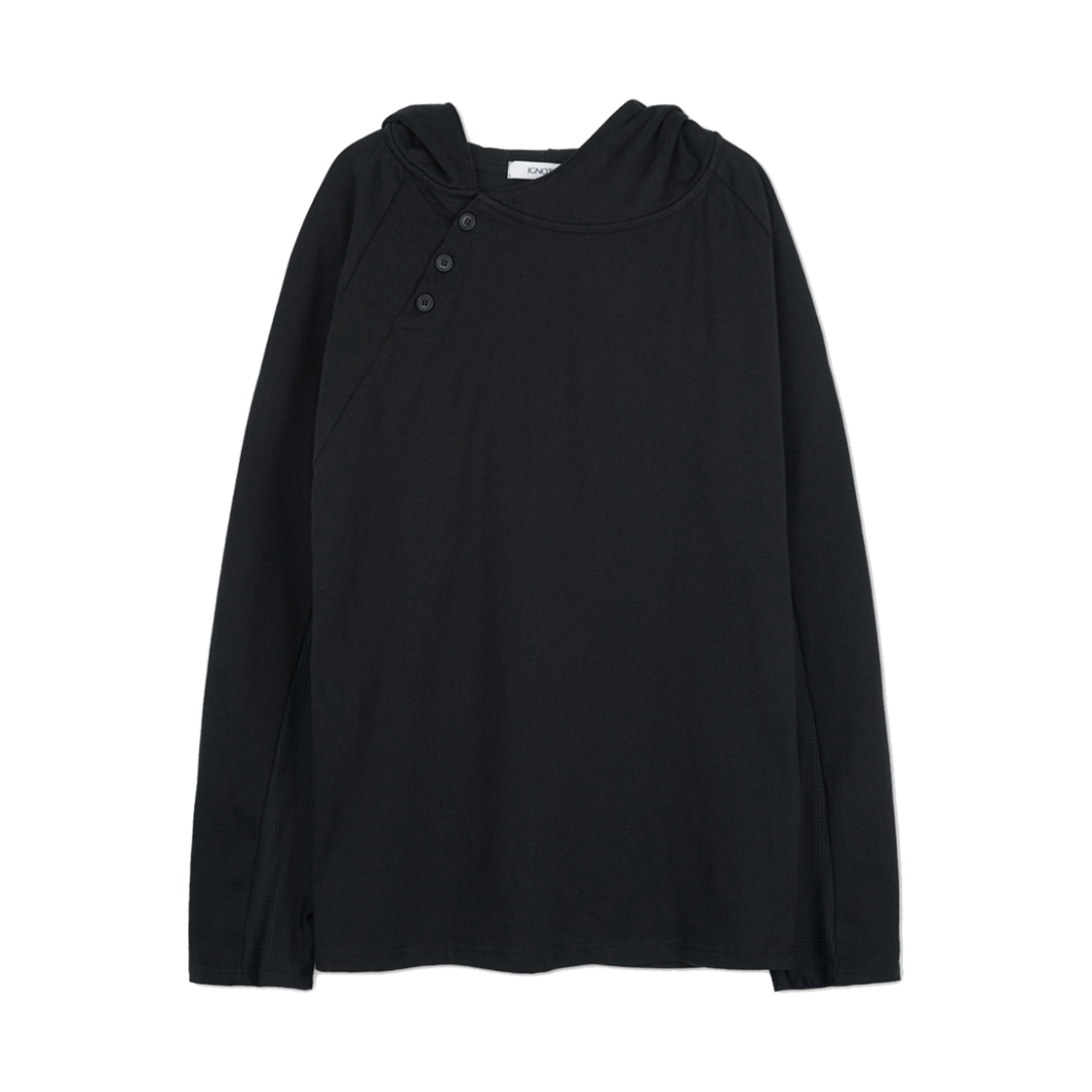 이그노타 코어:10 버튼 후디 블랙