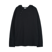 Ignota Core:10 Button Hoodie Black