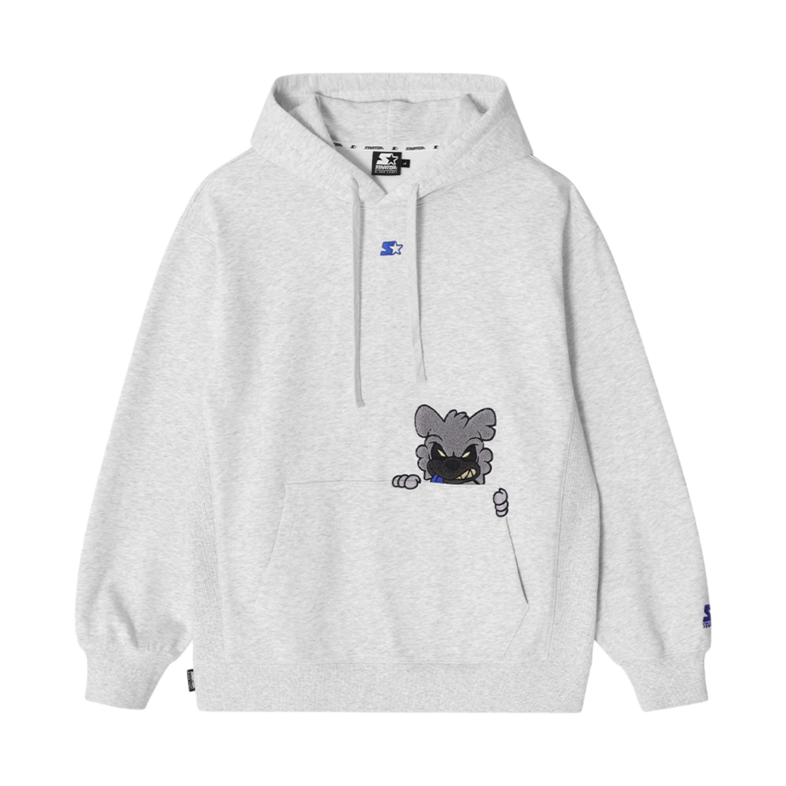 스타터 x 베이스크림 쿠카 스웻 후디 애쉬그레이(Starter x Basecream Kuka Sweat Hoodie Ashgrey)