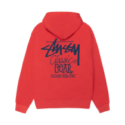 Stussy Classic Gear Hoodie Cayenne