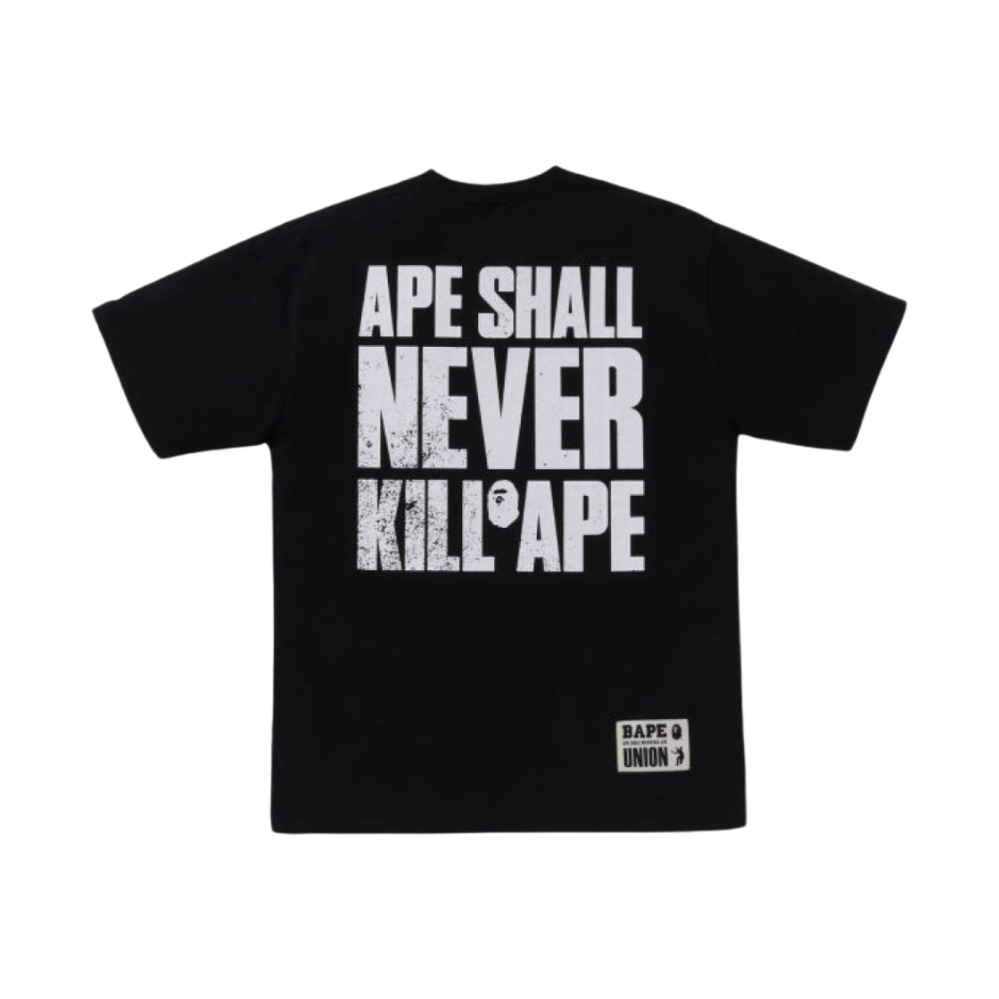 베이프 x 유니온 워시드 STA 티셔츠 블랙(BAPE x Union Washed STA T-Shirt Black) - 2