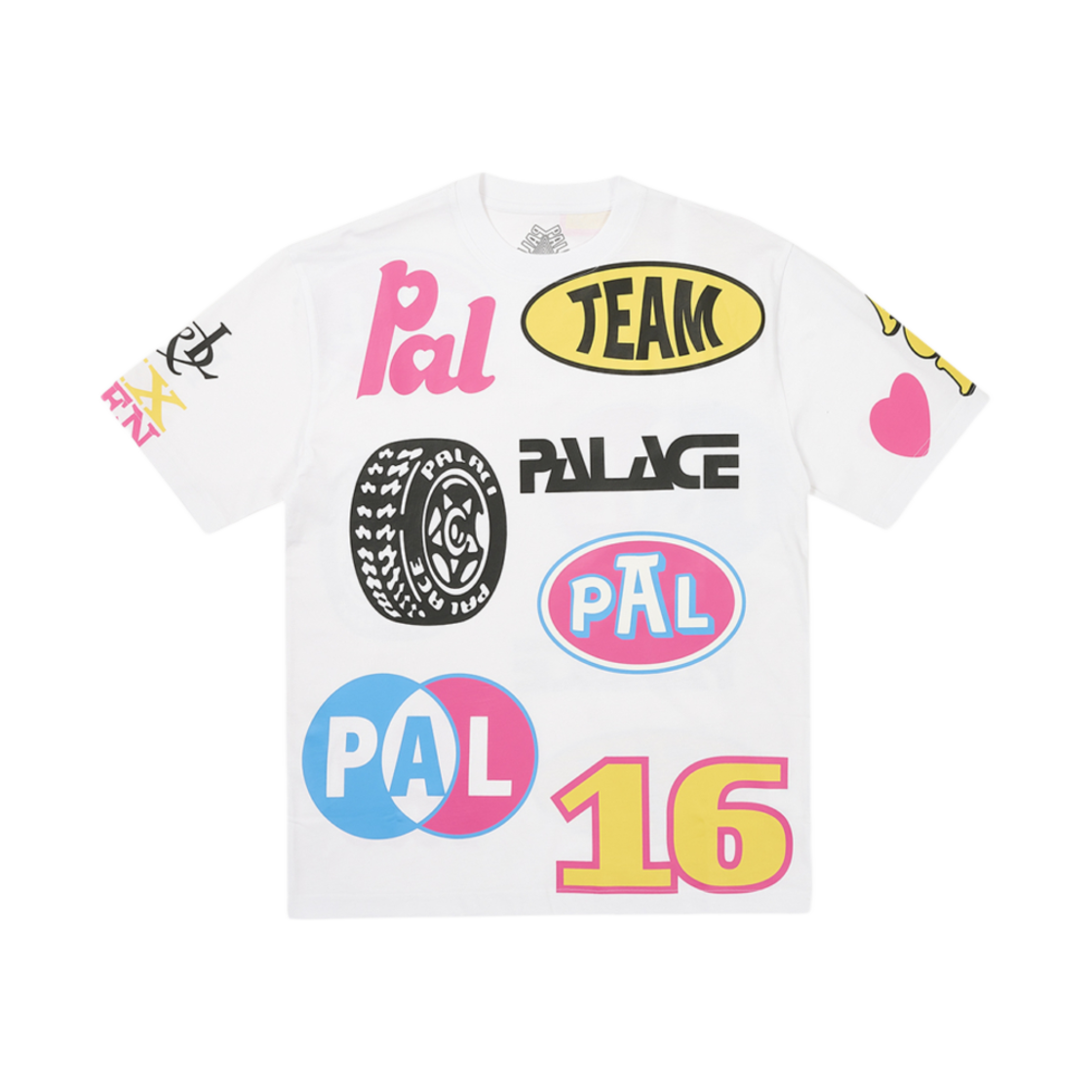 팔라스 필 업 티셔츠 화이트 - 24SS