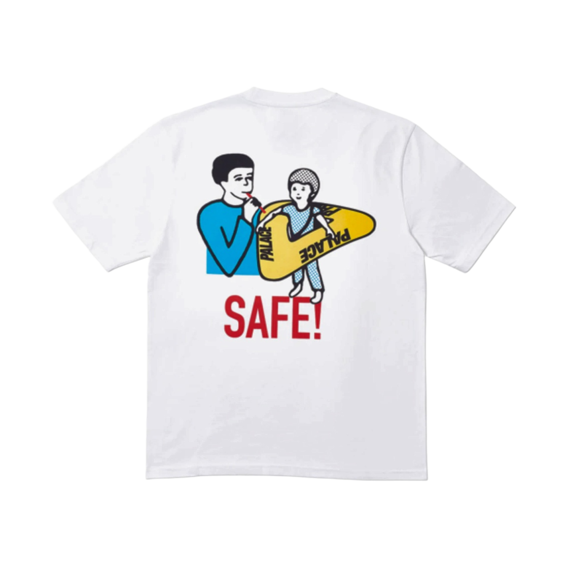 팔라스 세이프티 티셔츠 화이트 - 19SS