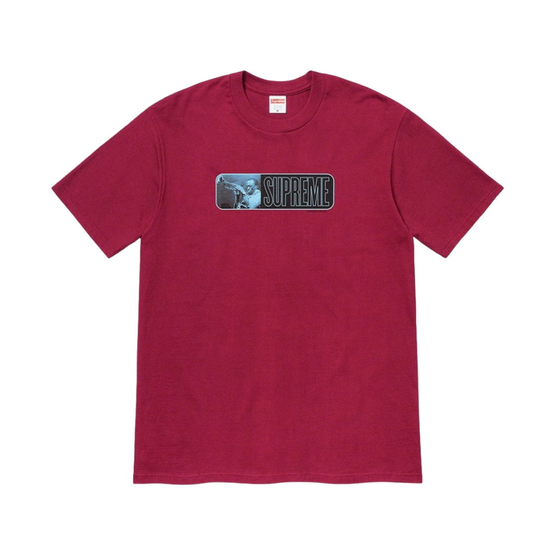 슈프림 마일즈 데이비스 티셔츠 카디널 - 21SS(Supreme Miles Davis T-Shirt Cardinal - 21SS) - 1