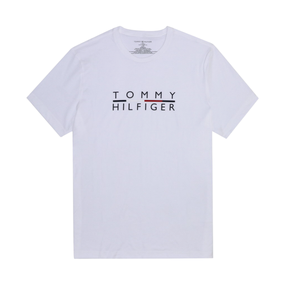 타미 힐피거 로고 티셔츠 화이트(Tommy Hilfiger Logo T-Shirt White)