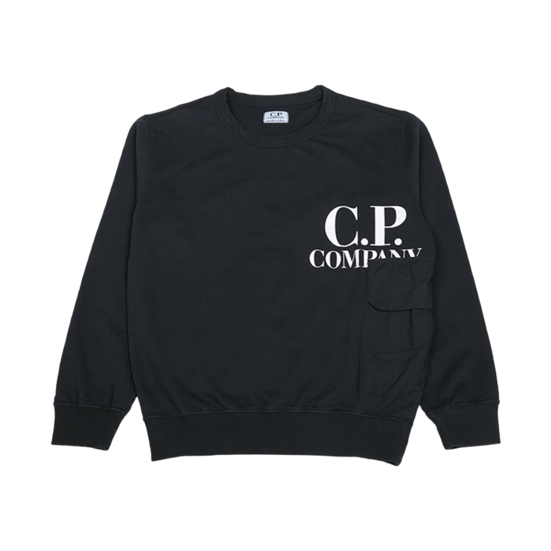 (키즈) C.P. 컴퍼니 스웨트셔츠 네이비 - 24SS((Kids) C.P. Company Sweatshirt Navy - 24SS) - 1