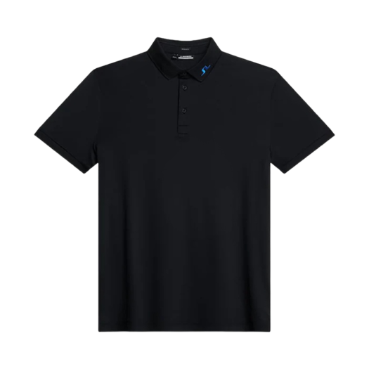 J.Lindeberg KV Regular Fit Polo Black