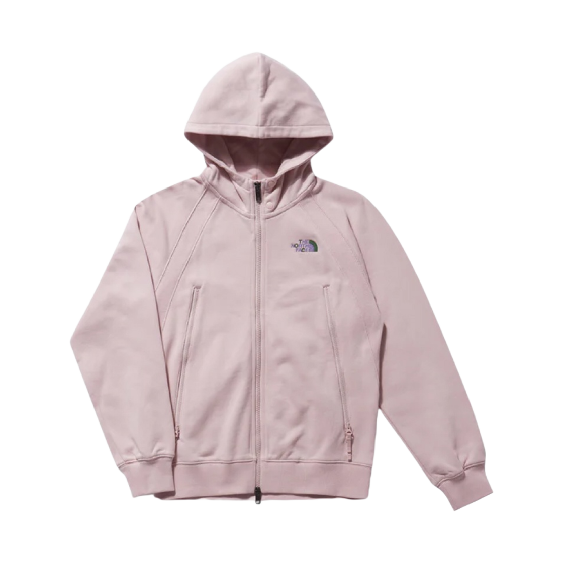 (유스) 노스페이스 x 클랏 집 후드 핑크((Youth) The North Face x Clot Zip Hoodie Pink) - 1