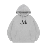 MUCENT Spray Logo Hood T Gray