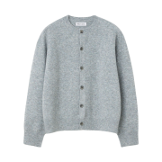 Millo Archive Crop Move Cardigan Blue Gray