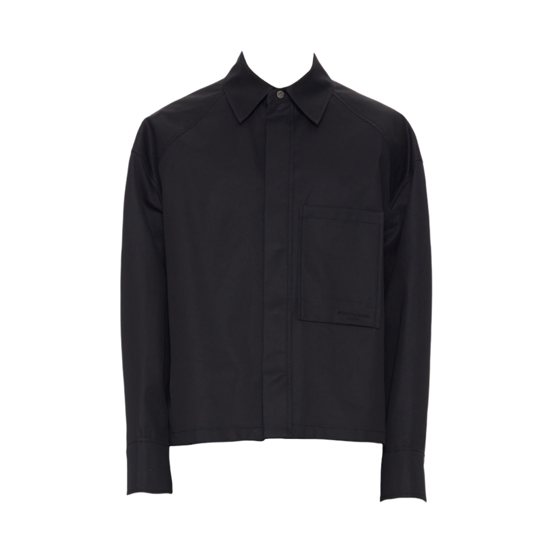 우영미 코튼 크롭 셔츠 블랙 - 22FW(Wooyoungmi Cotton Cropped Shirt Black - 22FW) - 1