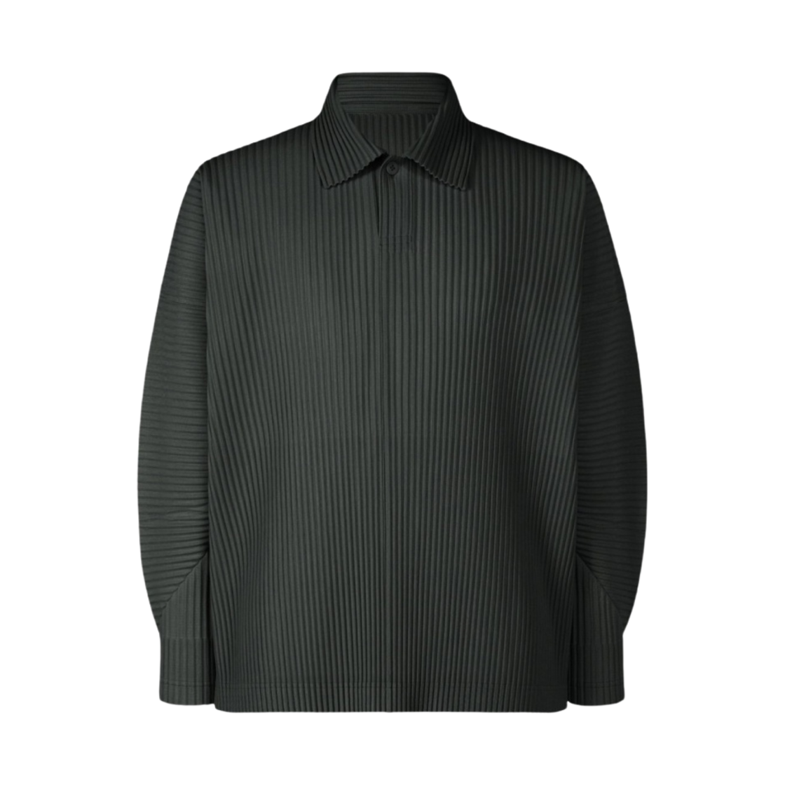 옴므 플리세 이세이 미야케 MC 제뉴어리 폴로 코크 그레이(Homme Plisse Issey Miyake Pleats MC January Polo Coke Gray)