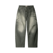ETCE Washed Baggy Jean Khaki