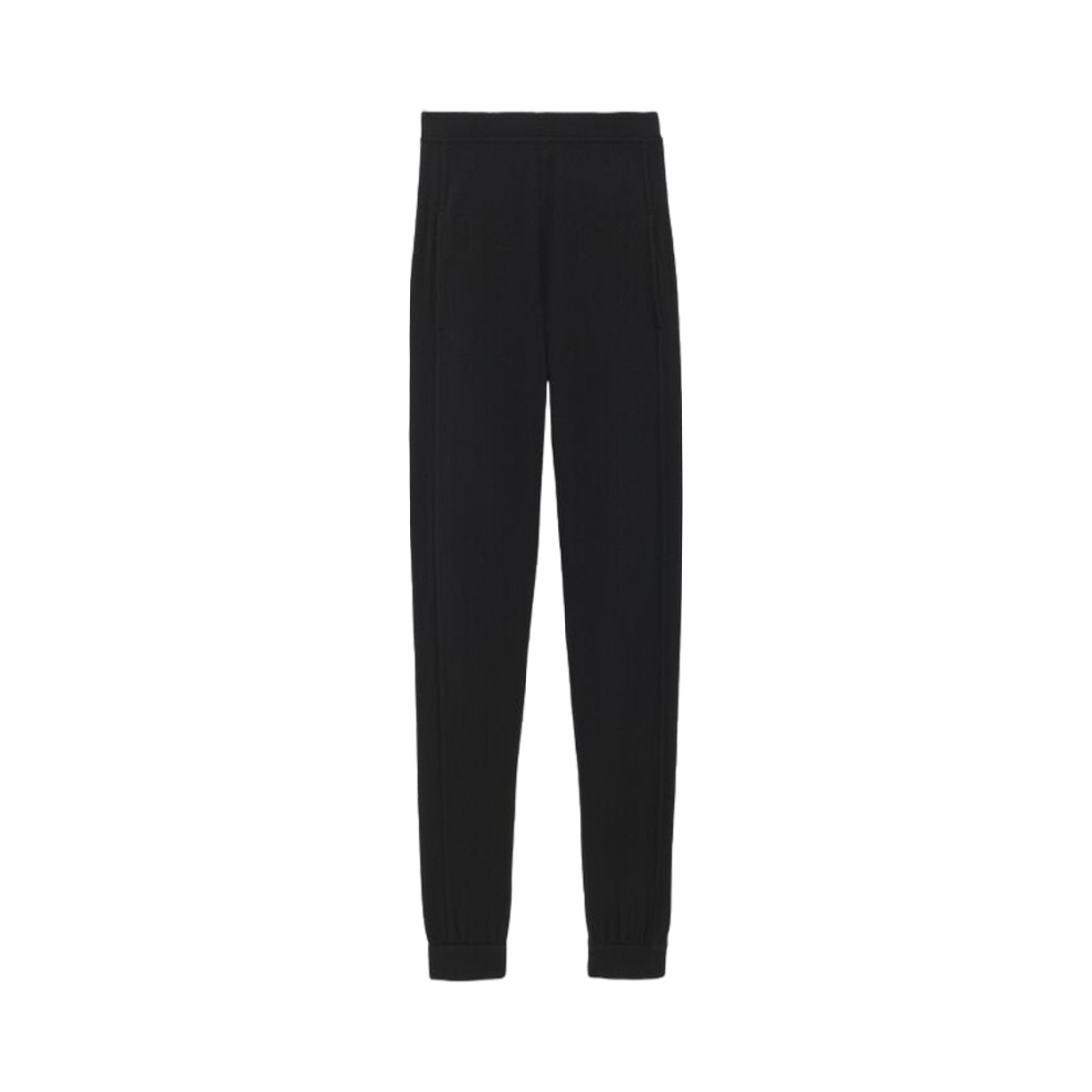 765442-YALL2-1000 (W) Saint Laurent High-Waisted Leggings In Cashmere Black