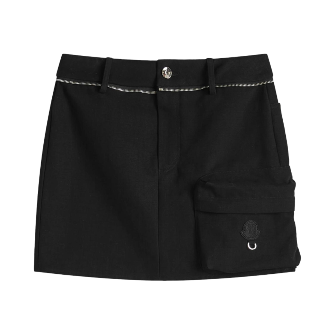 J2-09T-2D00001-M5014-999 (W) Moncler x Willow Smith Mini Skirt Black - 24FW