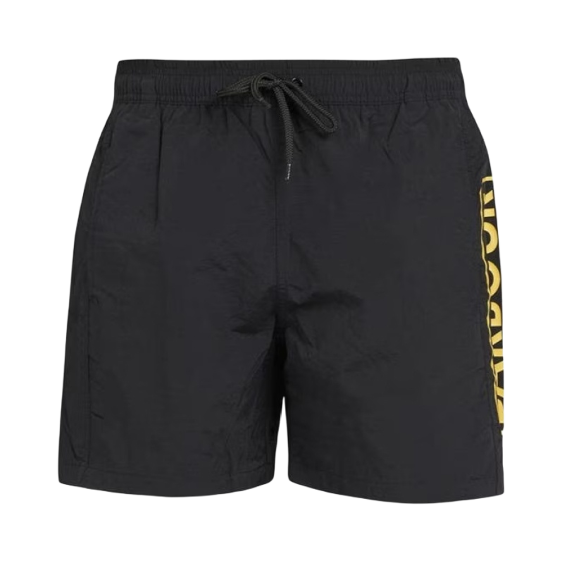 바버 인터네셔널 라지 로고 스윔 쇼츠 블랙(Barbour International Large Logo Swim Shorts Black)