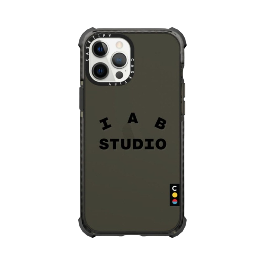 케이스티파이 x 아이앱 스튜디오 아이폰 블랙 로고 울트라 임팩트 범퍼 케이스 블랙(Casetify x IAB Studio iPhone Black Logo Ultra Impact Bumper Case Black) - 4
