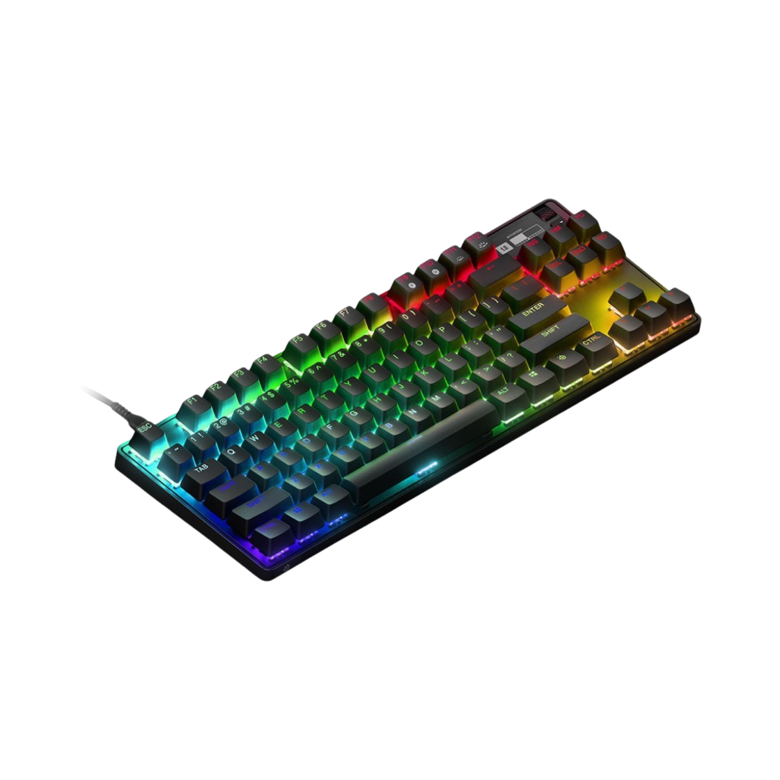 스틸시리즈 에이펙스 프로 TKL 게이밍 키보드 영문 자판 블랙 (국내 정식 발매 제품)(Steelseries Apex Pro TKL Gaming Keyboard US English Black (Korean Ver.))