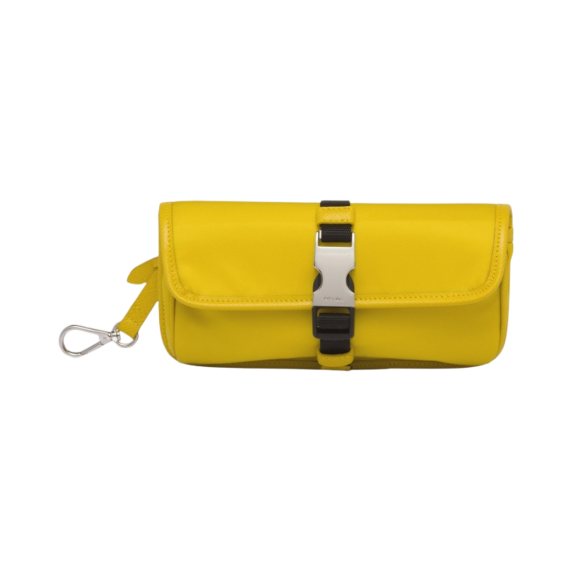 프라다 리나일론 사피아노 글래스 케이스 옐로우(Prada Re-Nylon Saffiano Glasses Case Yellow) - 1