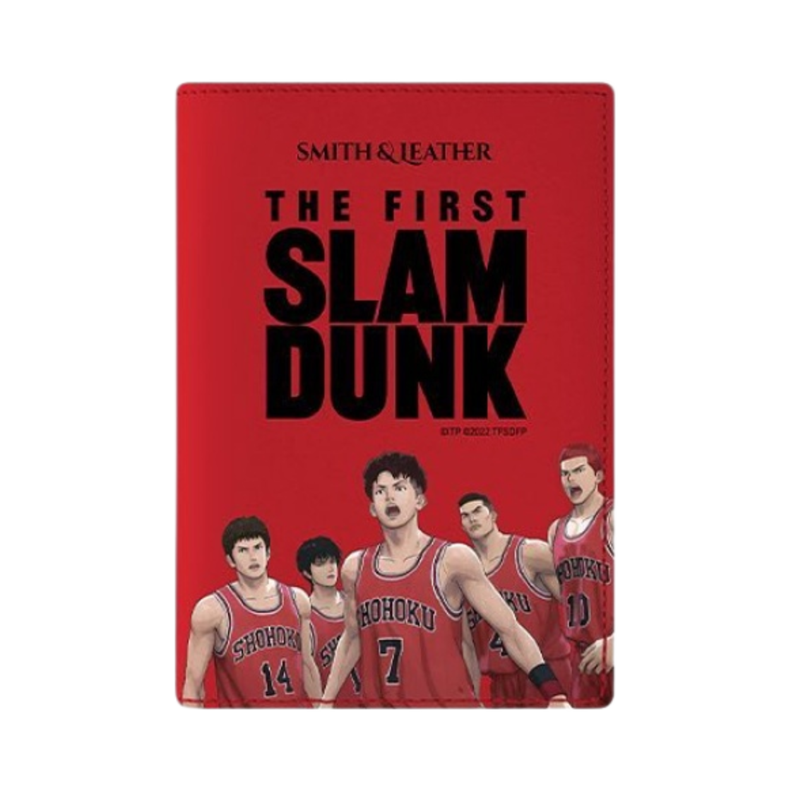 - Smith & Leather x The First Slam Dunk Passport Wallet Red