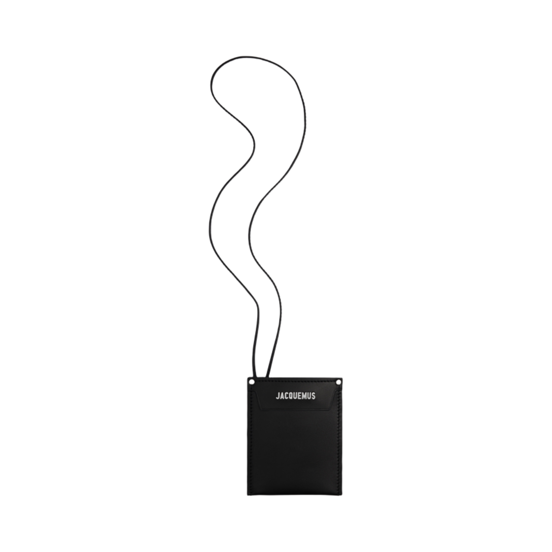 236SL106-3061-990 Jacquemus Le Porte Poche Meunier Envelope Wallet Black