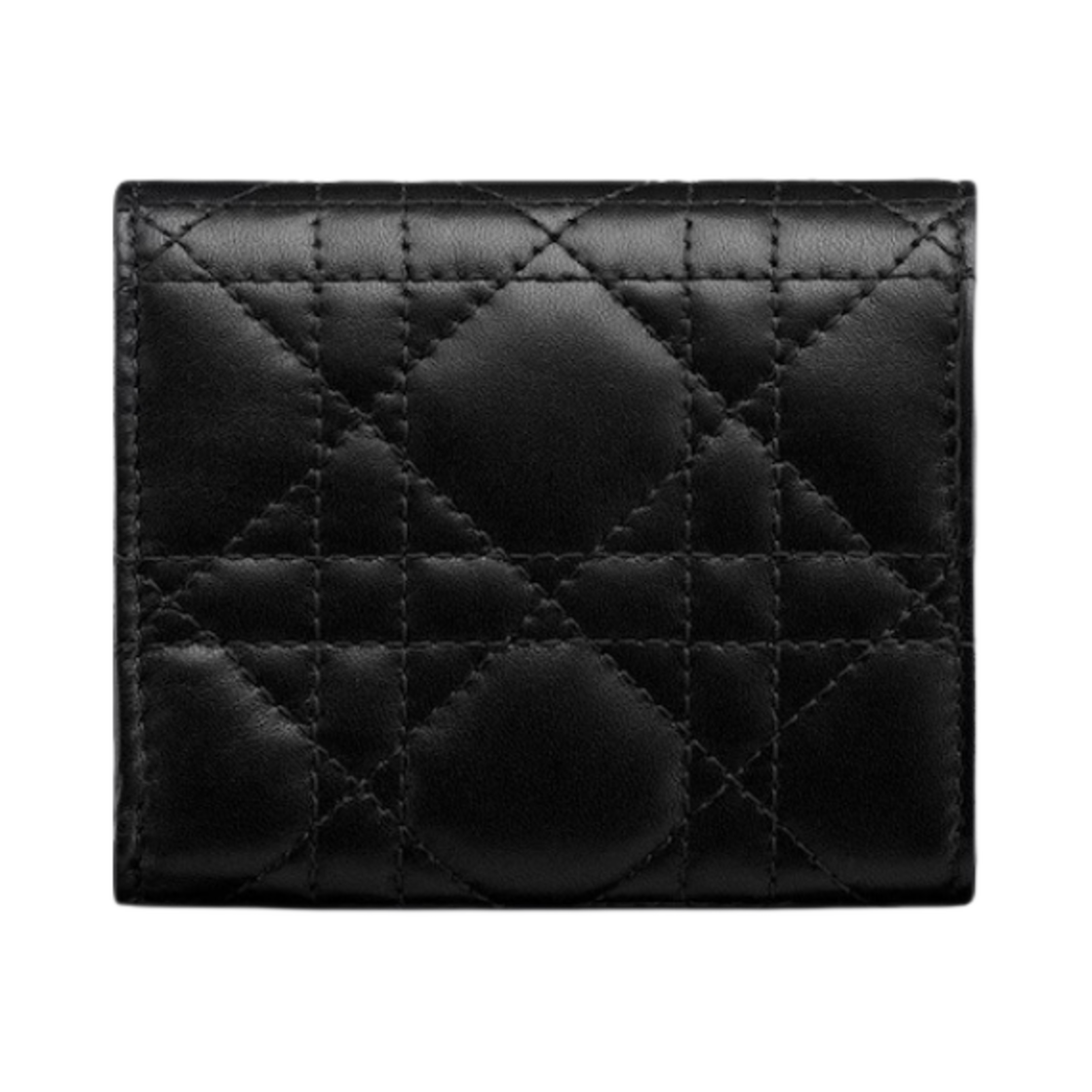 디올 졸리 히비스커스 까나쥬 램스킨 블랙(Dior Jolie Hibiscus Wallet Cannage Lambskin Black) - 2