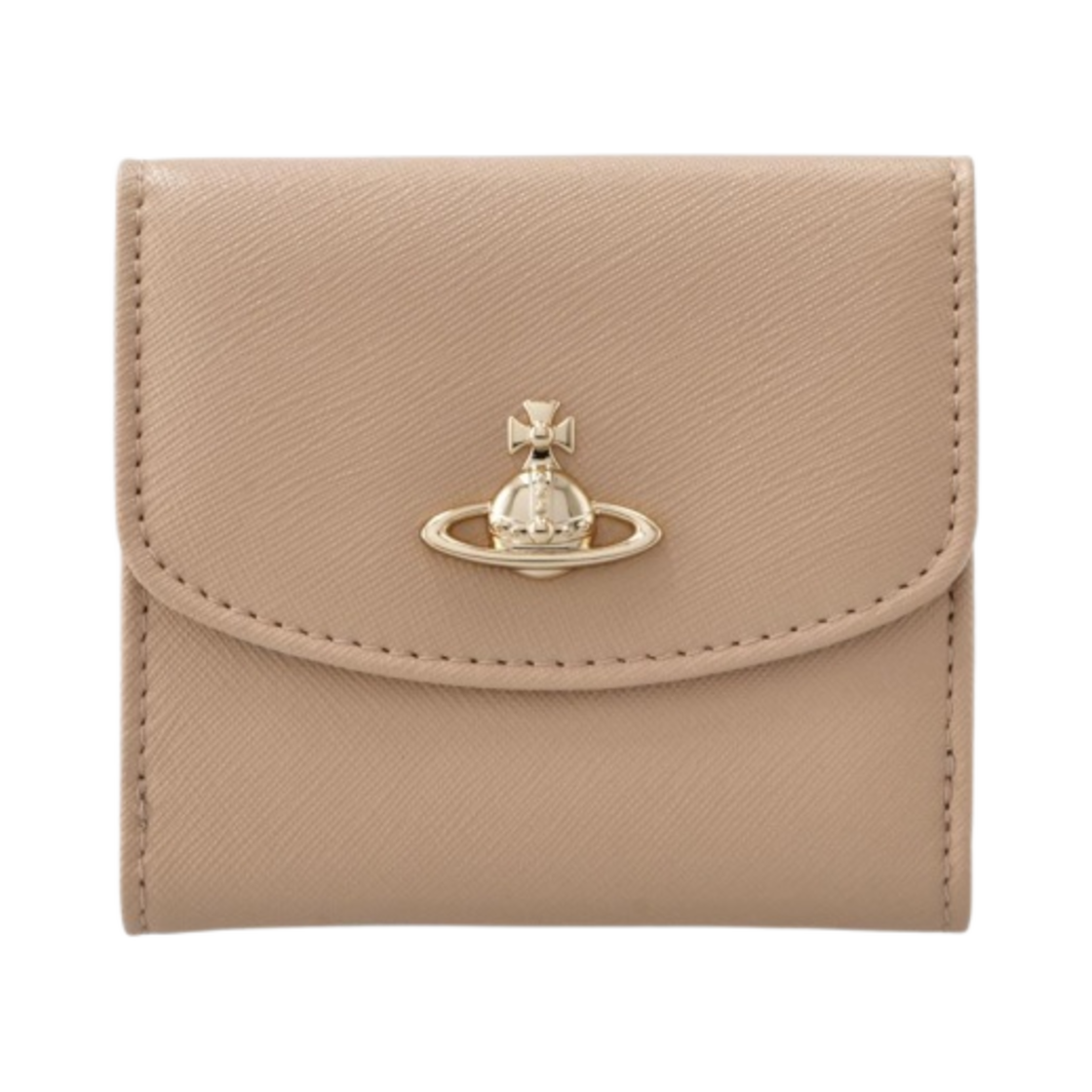 비비안 웨스트우드 빅토리아 스몰 지갑 베이지(Vivienne Westwood Victoria Small Wallet Beige) - 1