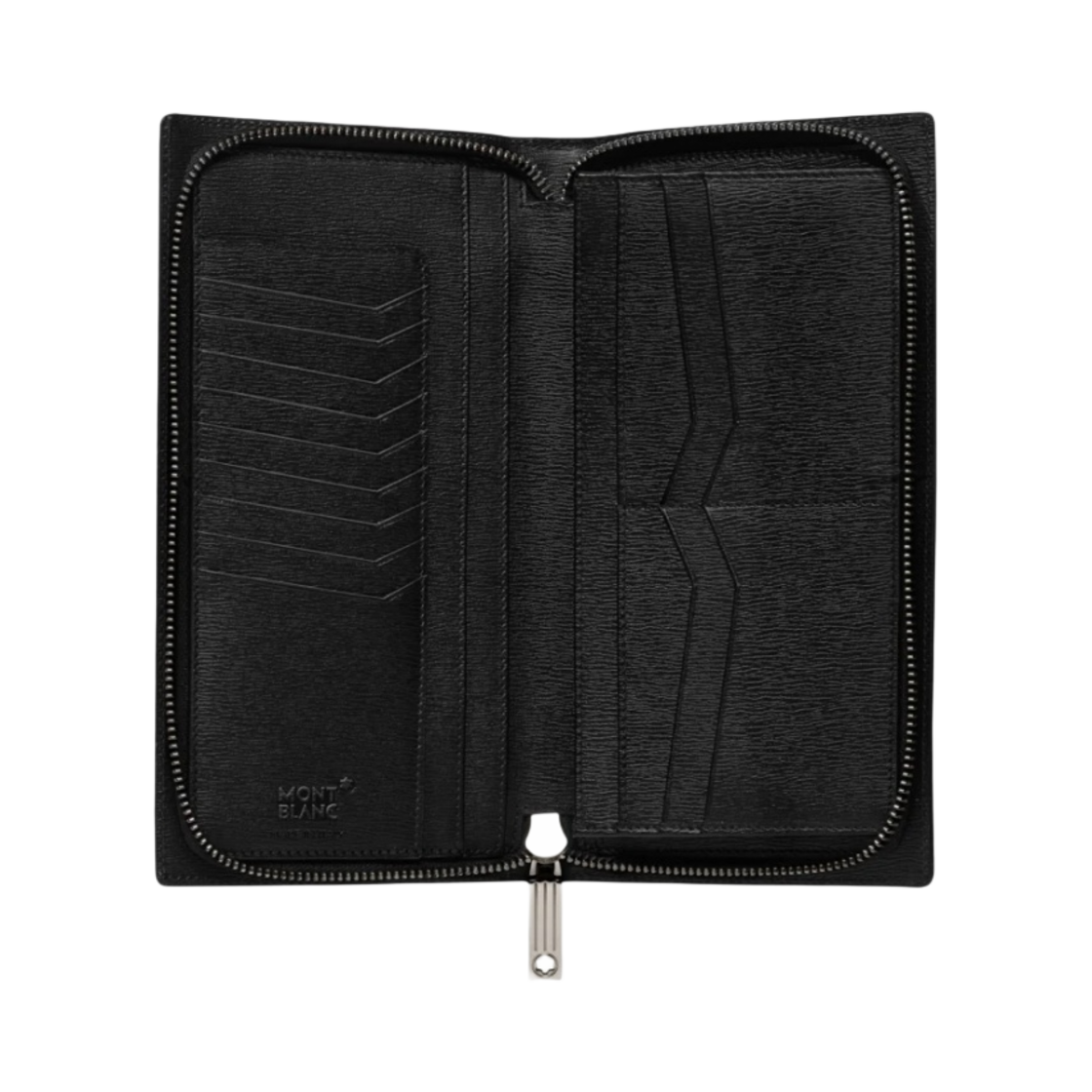 몽블랑 4810 웨스트사이드 13cc 집 어라운드 지갑 블랙(Montblanc 4810 Westside 13cc Zip Around Wallet Black) - 2