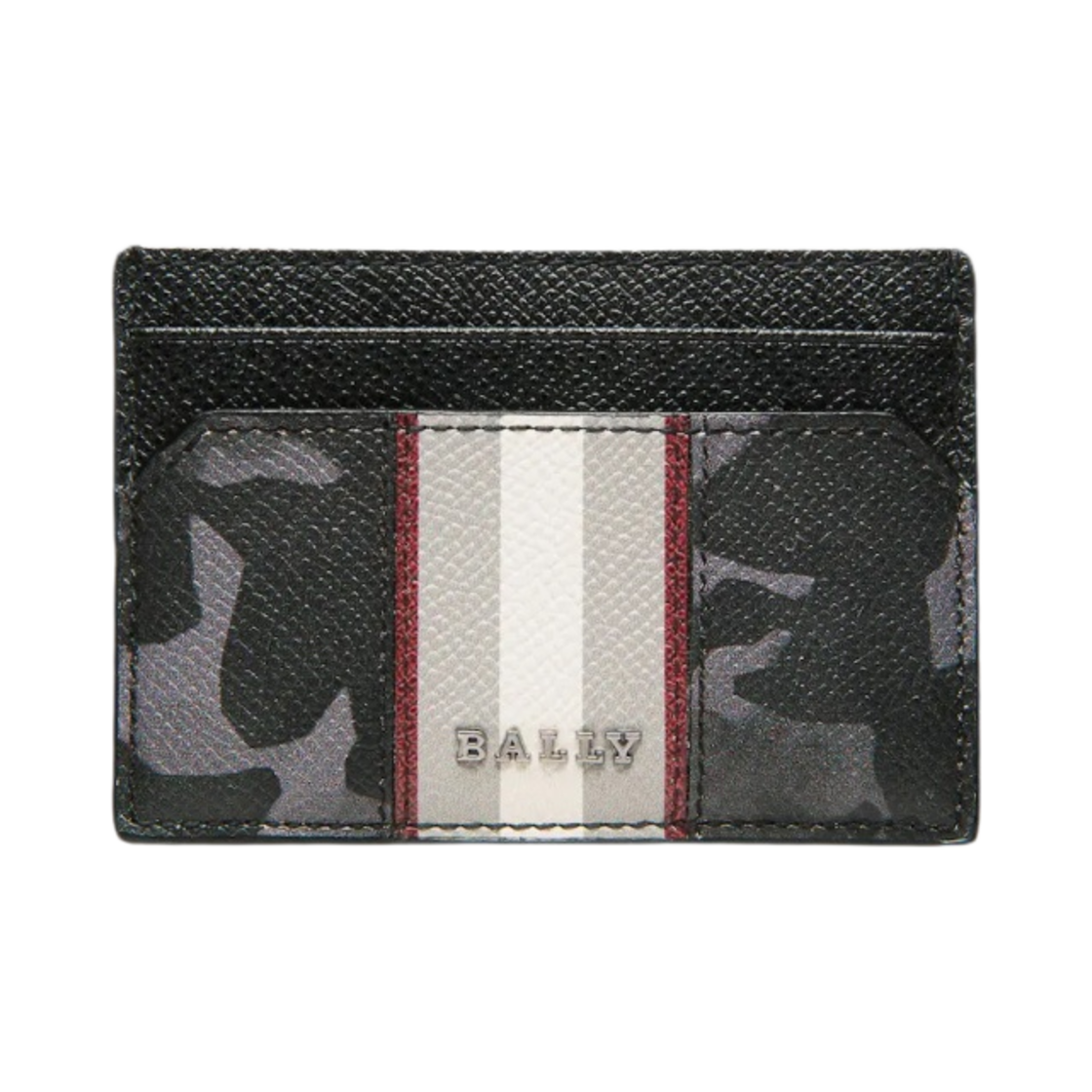발리 바르 레더 카드 홀더 블랙(Bally Bhar Leather Card Holder Black) - 1